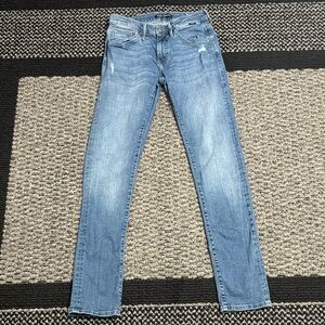 Mavi Jake Slim Leg Denim Jeans Men’s 28 Distressed Casual Stretch Denim Classic